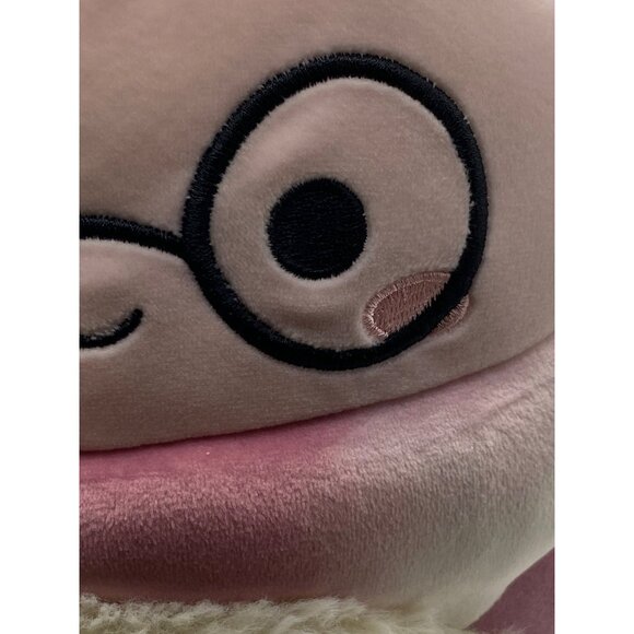 Squishmallows Pink & Cream Caterpillar Plush Toy With Glasses - Picture 2 of 10